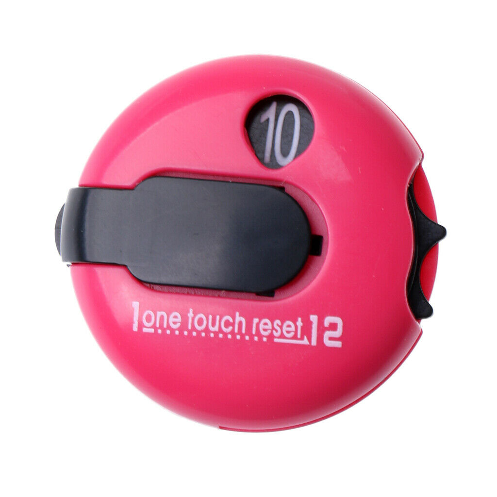 3x Mini Golf One Reset Counter Clip On Golf Stroke Score Counter