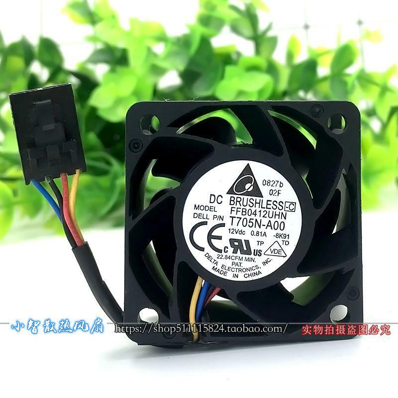 For Delta Brushless Fan 0T705N 0N229R FFB0412UHN 12V 0.81A 40*28mm
