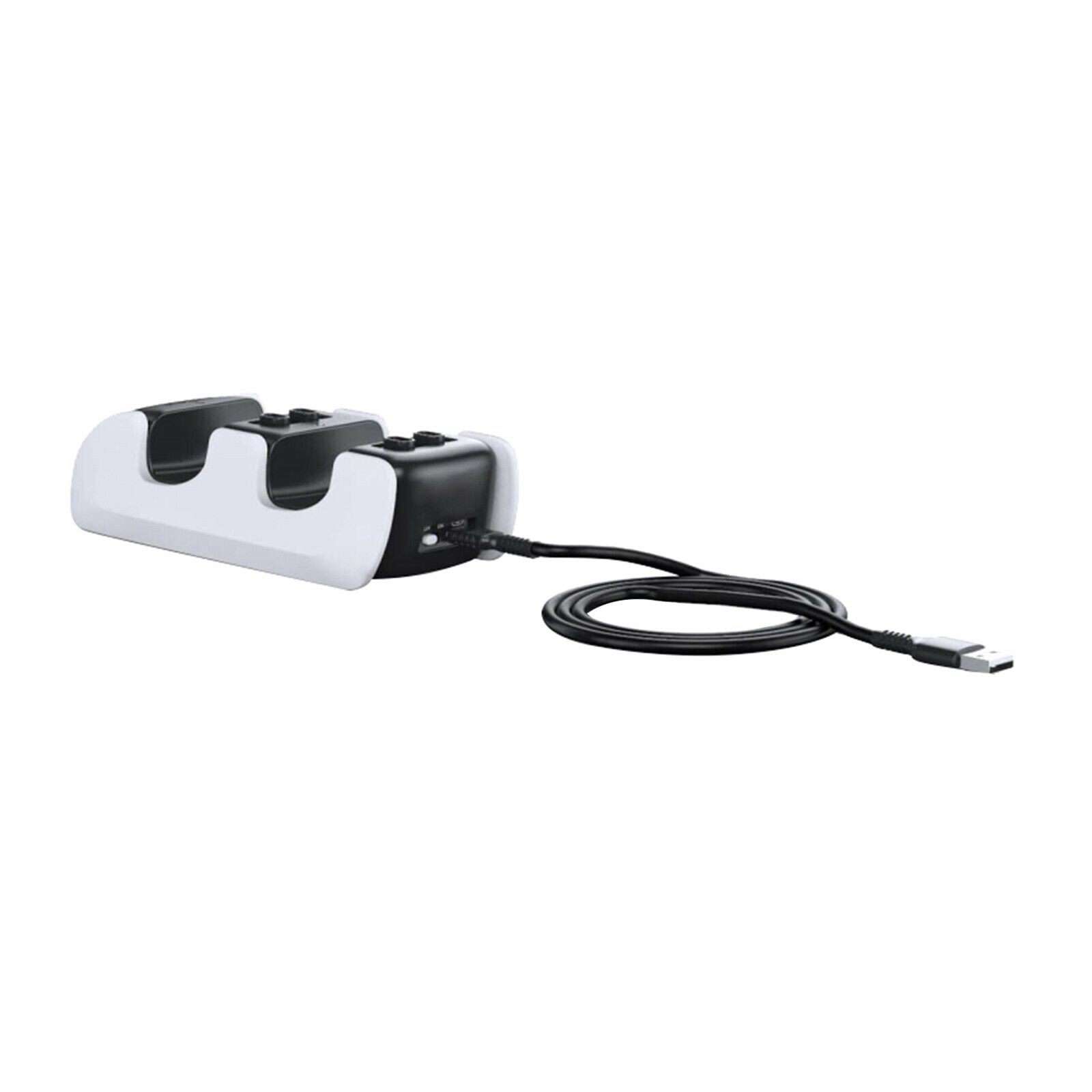 Portable Dual Charging Station Charger Stand for PS5 Controller Safe Compact