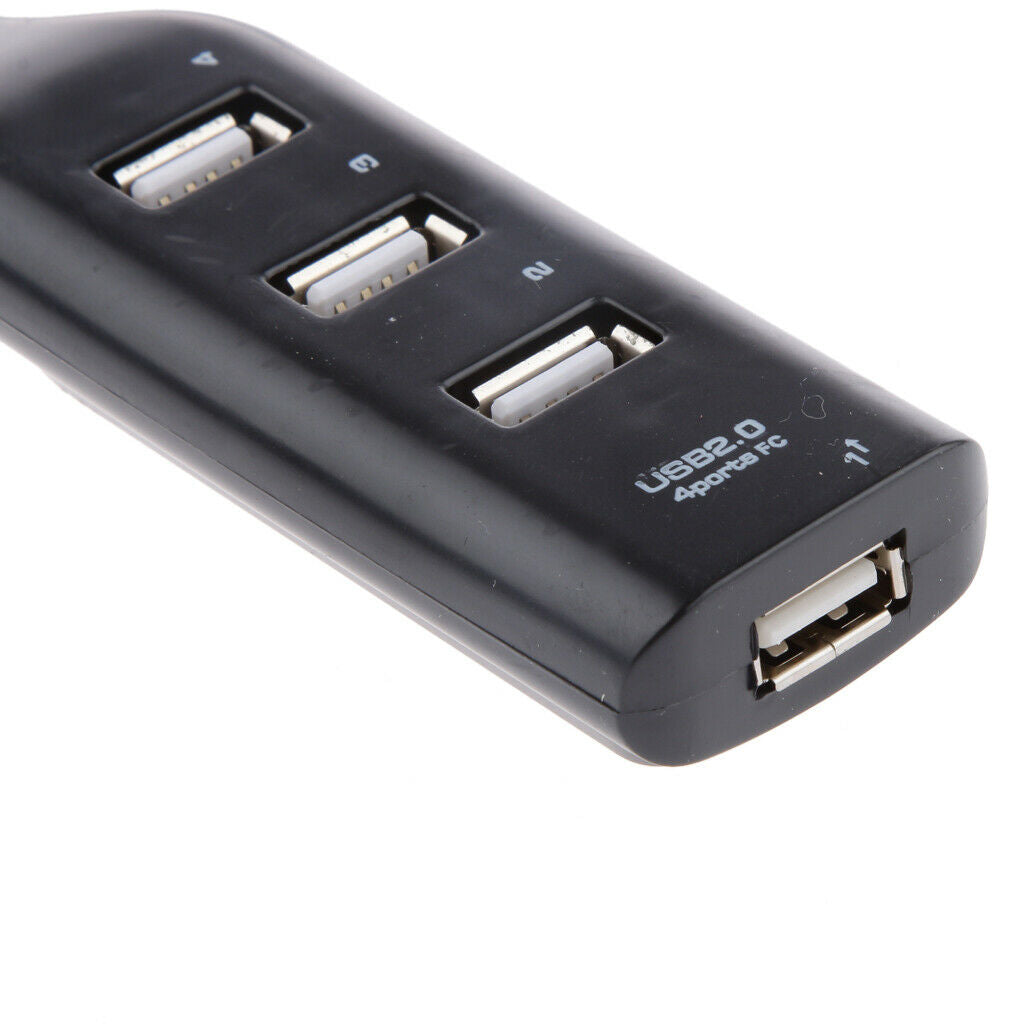 4 Pieces 4-port USB Hub 2.0 Splitter