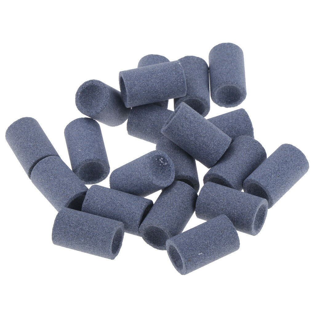 20Pcs Round Dart Points Sharpener Sharpening Sand Stone for Dart Steel Tips