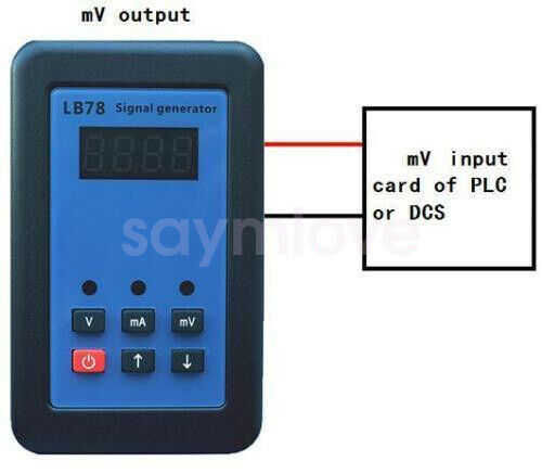 0-20mA 0-11V 110mV 24V Signal Generator Current Voltage Transmitter Simulation