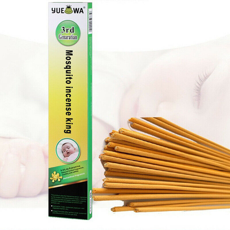 Non Toxic 100% Organic Repellent Mosquito Killer Sticks Outdoor Camping Fish_DD