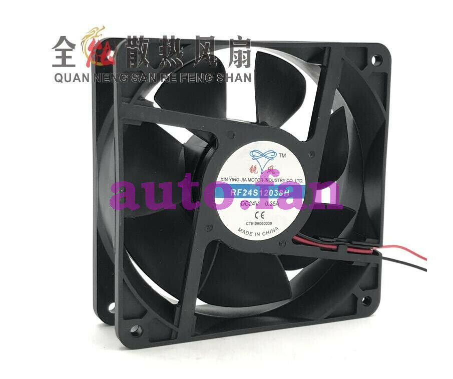 1 PC New RF24S12038H 24V 0.35A 120*38cm Cooling Fan For Electric Welding Machine