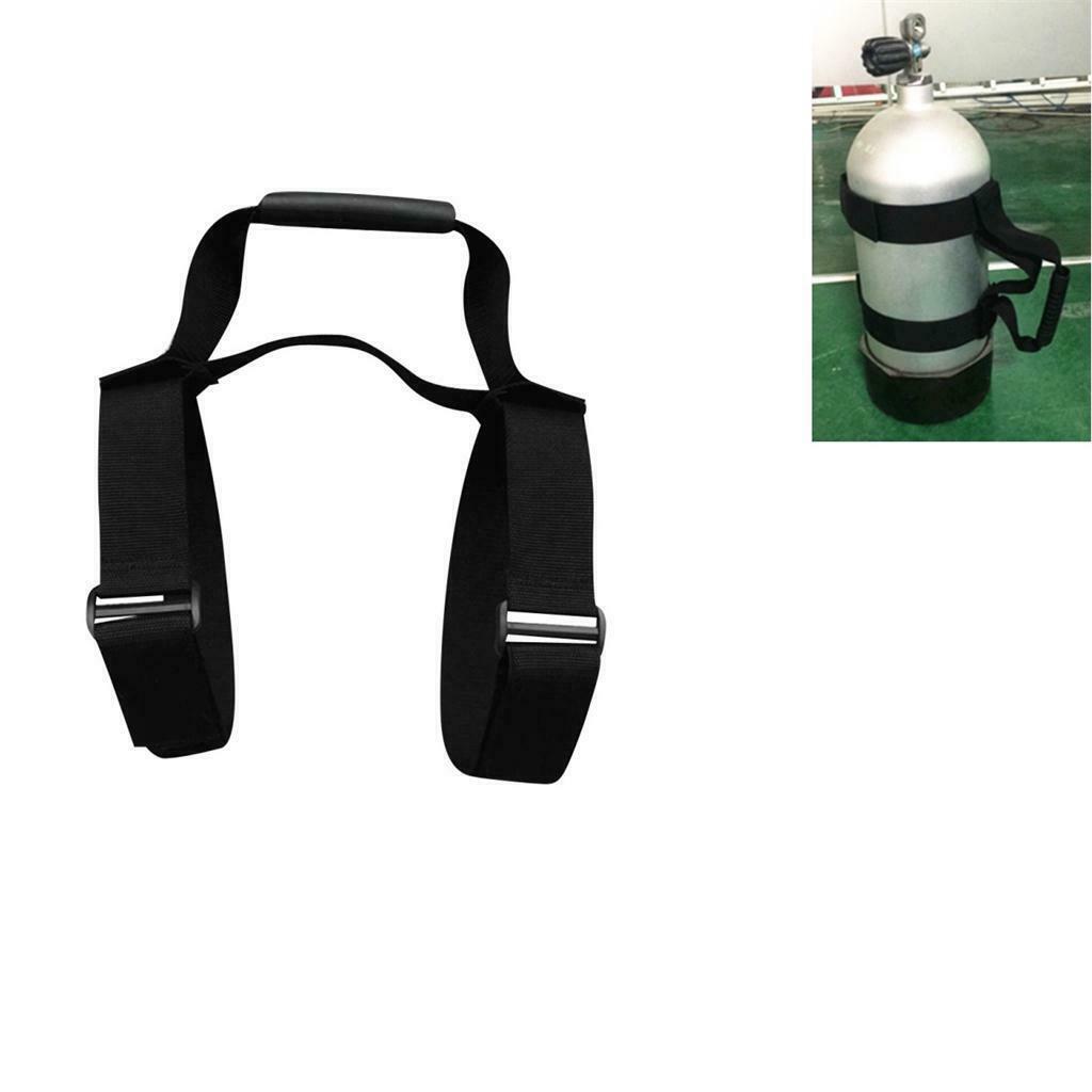 2 Pcs Carrying Strap of Diving Air Cylinders Adjustable Handle