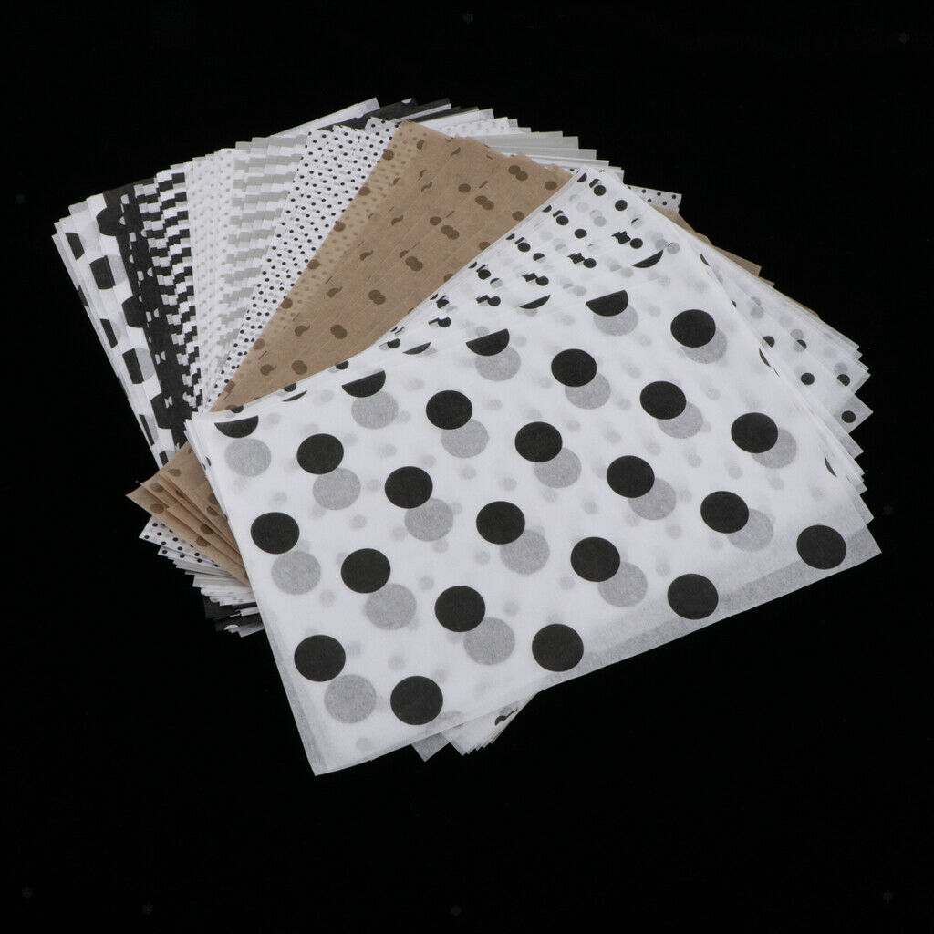80pcs Super Thin Backing Paper Crafts Paper Card Making Journal Dairy Decor