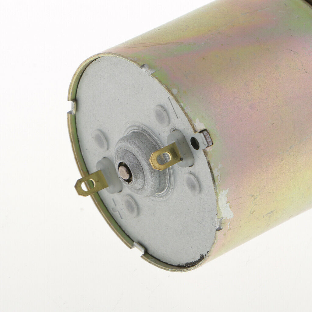 Brushed Geared Motor DC12V 10W 600RPM CW/CCW Gear Motor Electric Motor
