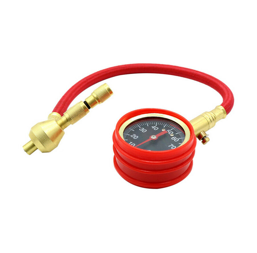 Tyre Deflator Rapid Tire Air Pressure Gauge Pointer Type Dial Valve Tool 75PSI