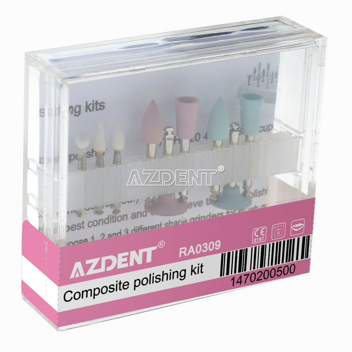 20 X Dental Composite Polishing Kit RA 0309 for Contra Angle Low Speed Handpiece