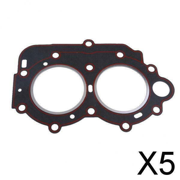 5X Cylinder Head Gasket for Yamaha 2-Stroke 9.9hp 15hp 18hp Outboard Motor