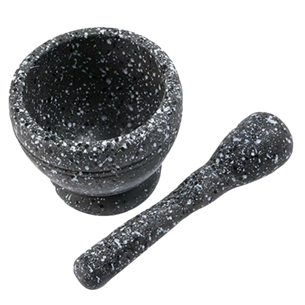 Durable Manual Garlic Press Pepper Grinder Handheld Pestle Utensil Set