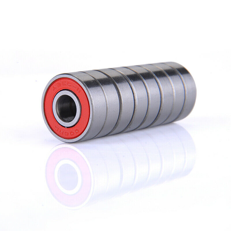 8X Skateboard Bearing Longboard Skate Wheel High-Speed Silent Replace Accessory