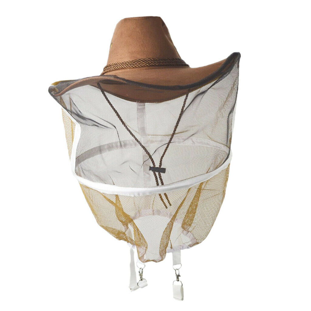 Beekeeping Veil Cow Boy Hat Beekeeper Hat Bee Hat Net Beekeeper Protector