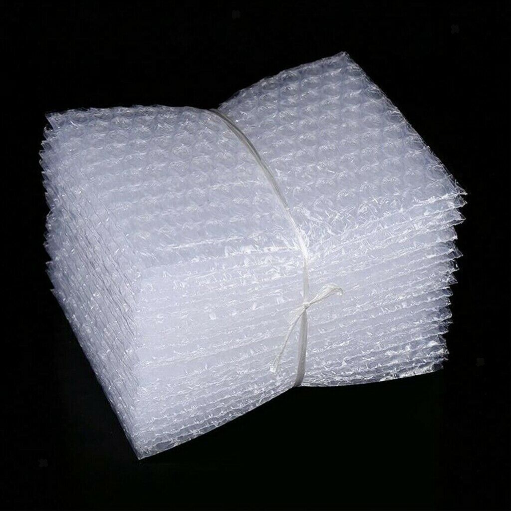 50pcs, Bubble Out Pouches Bags Wrap Cushioning Transparent 18x20cm