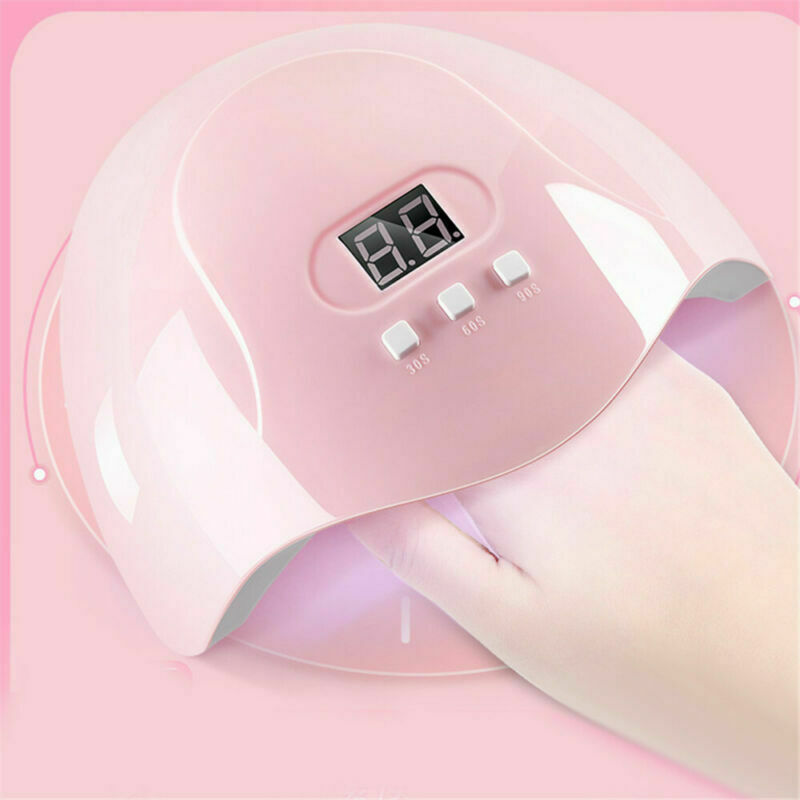 54w UV & LED Gel Curing Nail Lamp Salon Light Dryer Manicure Portable Profession