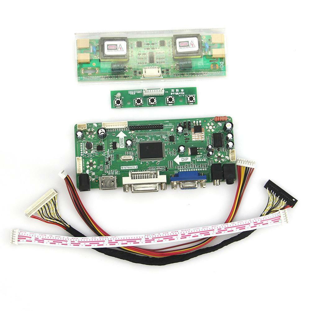 for M190EN01 LM190E08 19.0" Controller Board(HDMI+VGA+DVI+Audio+Earphone)