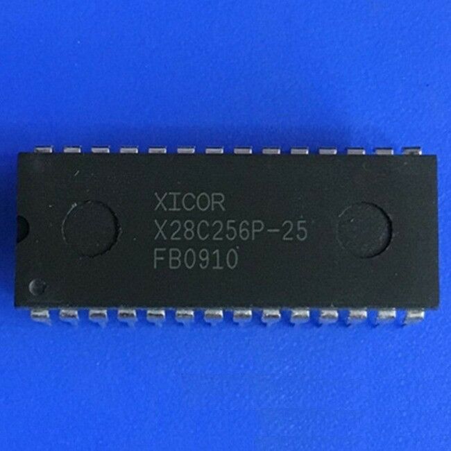 10PCS  IC XICOR DIP-28 X28C256P-25 X28C256P
