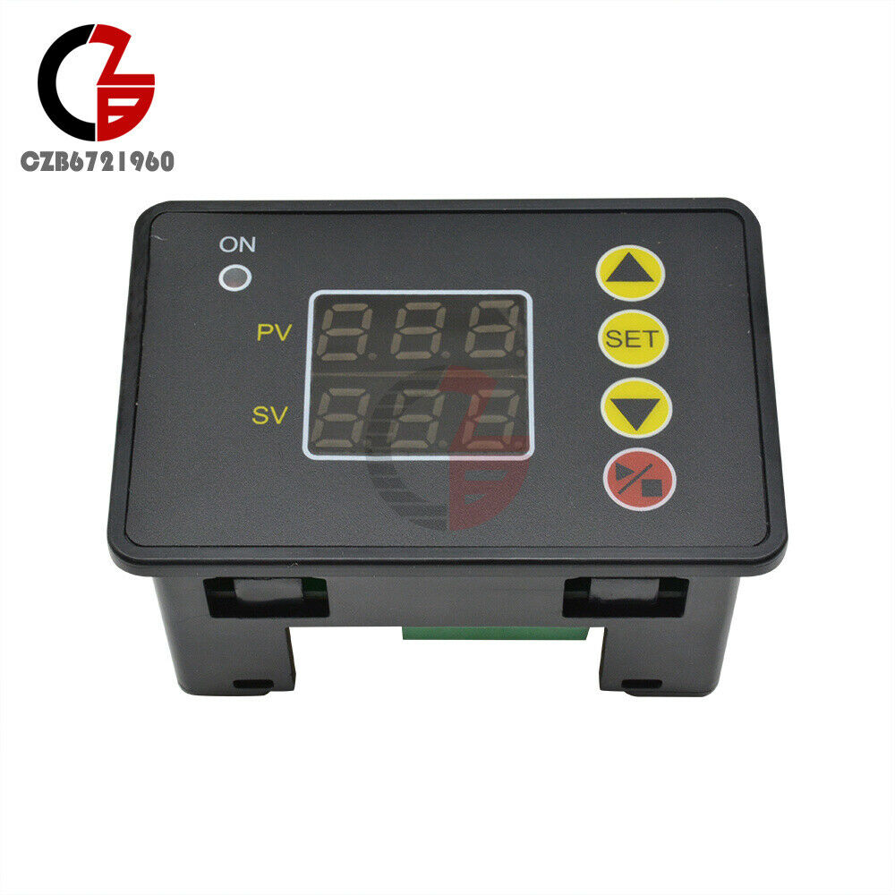 AC110-220V Digital Time Delay Relay Module Timer Cycle Controller w/ LED Display