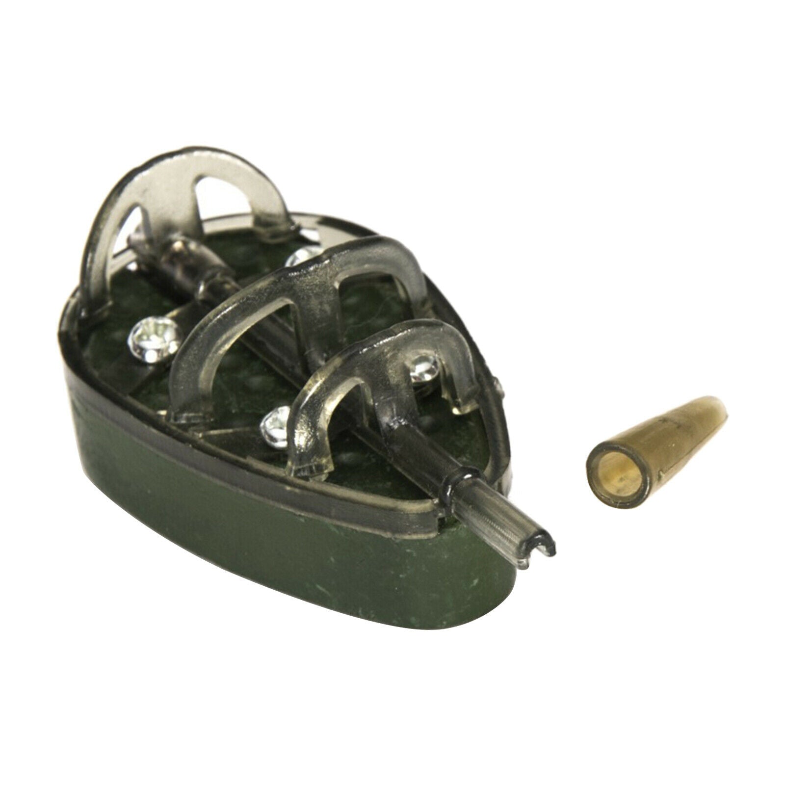 Carp Fishing Feeder Bait Thrower Helper Green Coast Fishing Angler Gear