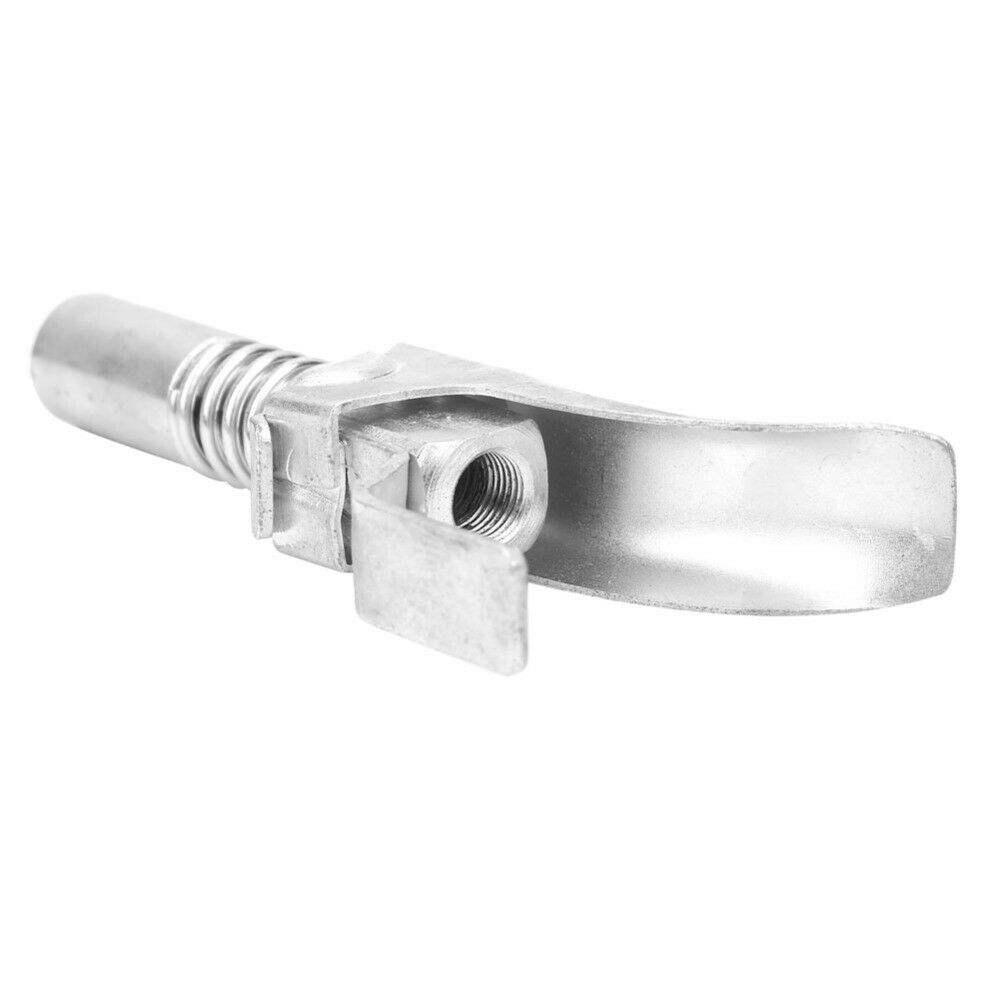 Professional 1/8in NPT Grease Gun Coupler Quick Release Lock Oil Gun Zerk Nozzle