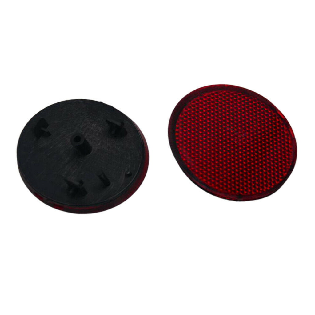 Round Reflectors Light Bumper Reflective Strips For  QASHQAI 2007-2015