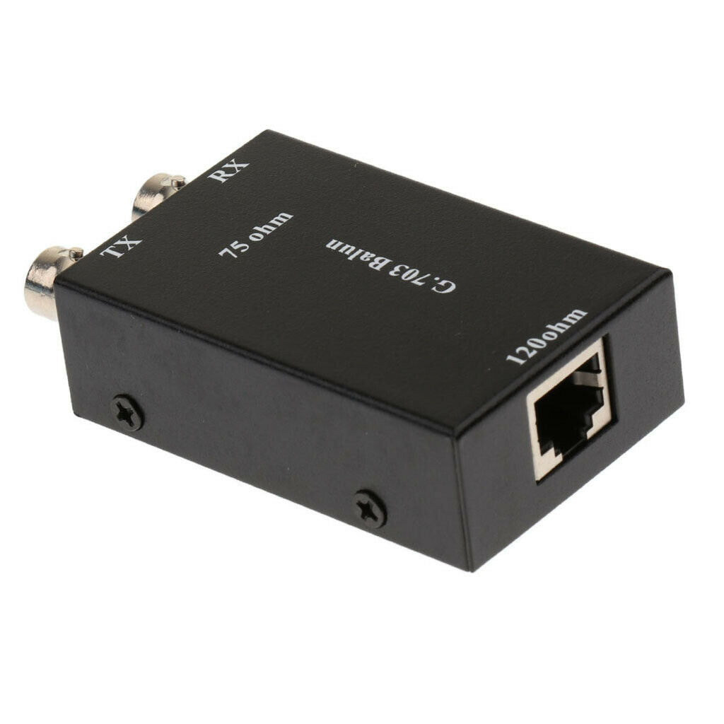 2Pcs BNC Coax to  Ethernet Converter Adapter Video Baluns for  Cams