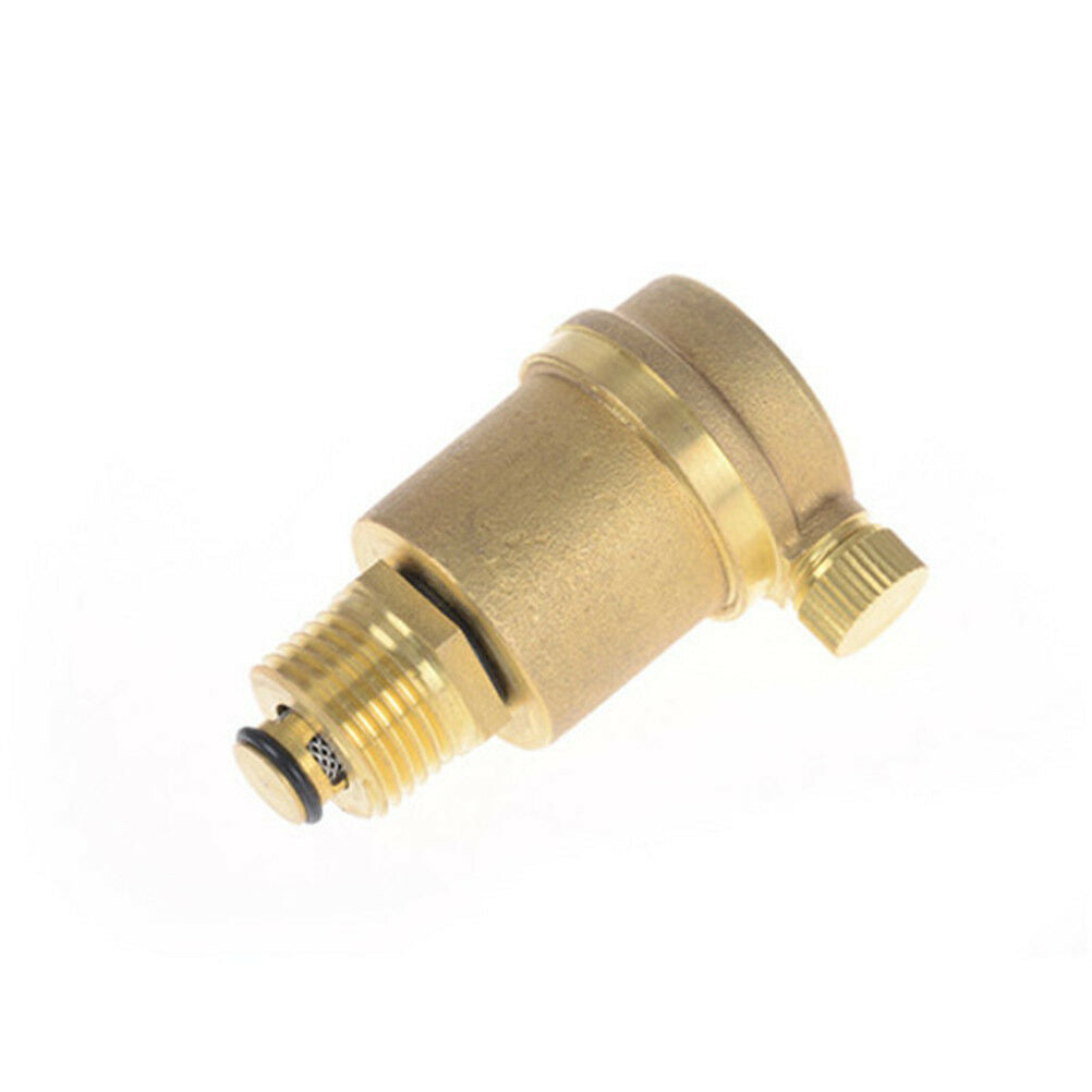 1/2" Brass Air Vent Valve Pressure Vent Valve for Solar Water Heater ReliefY1