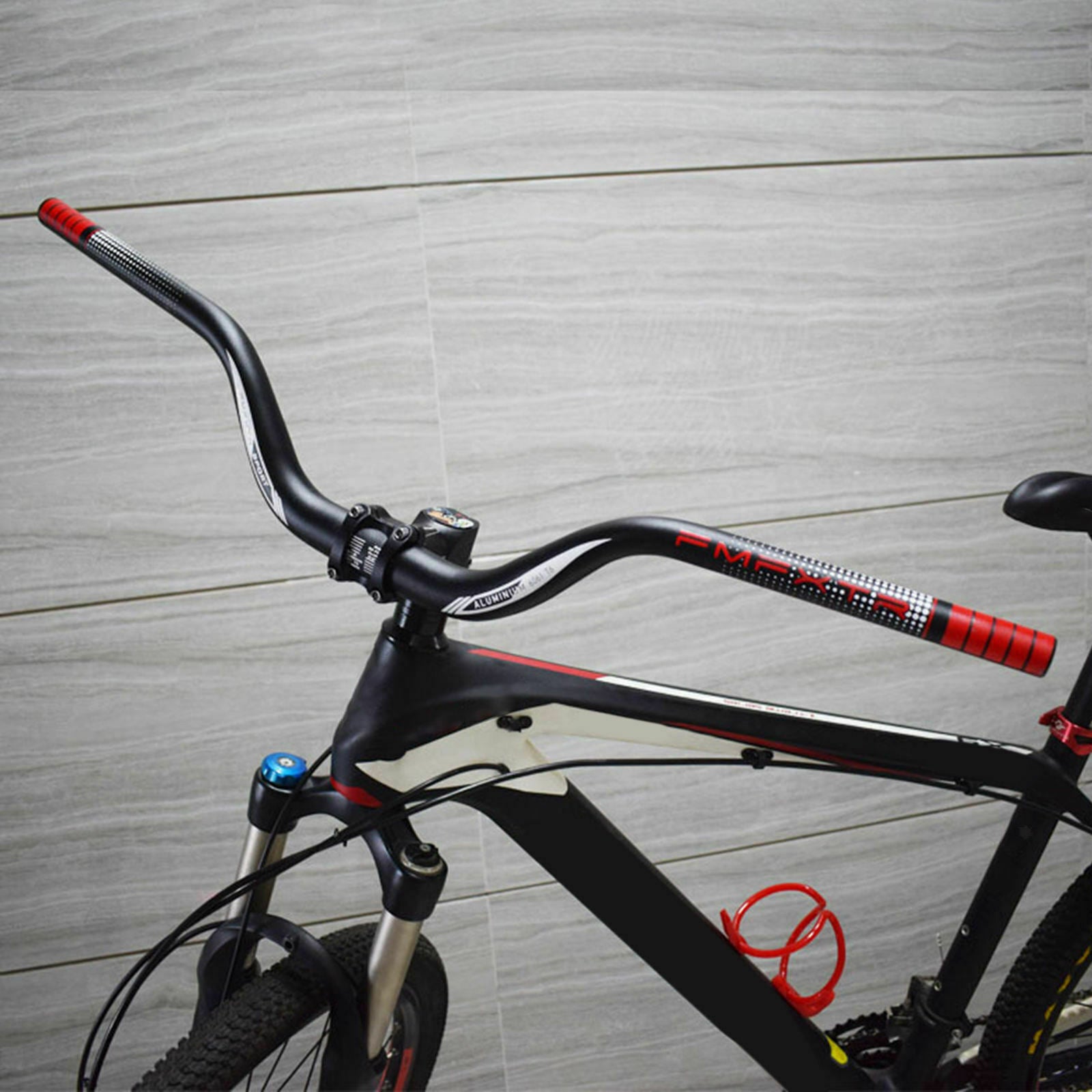 2x Mountain Bike Handlebar Riser Bar Extra Long Handle Bar Component Parts