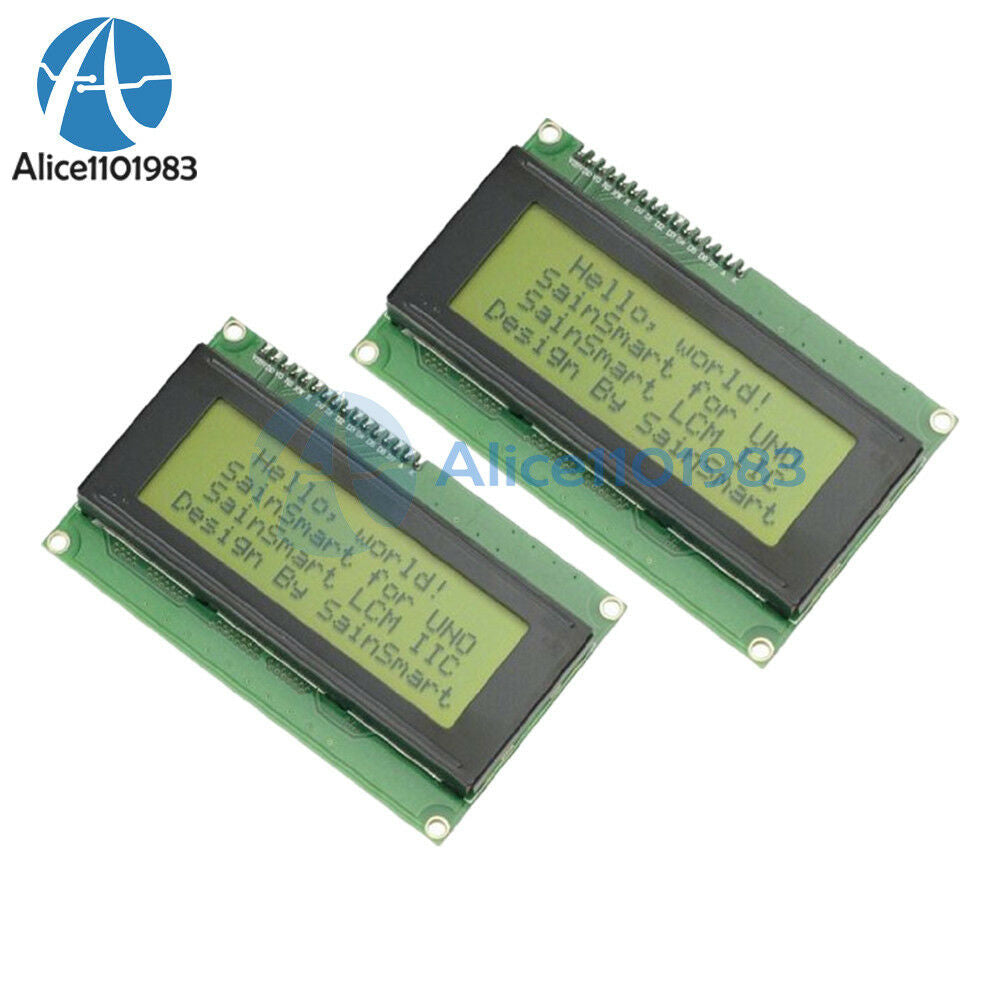 20x4 LCD 2004 Character Display + IIC/I2C/TWI/SPI Serial interface Board Module