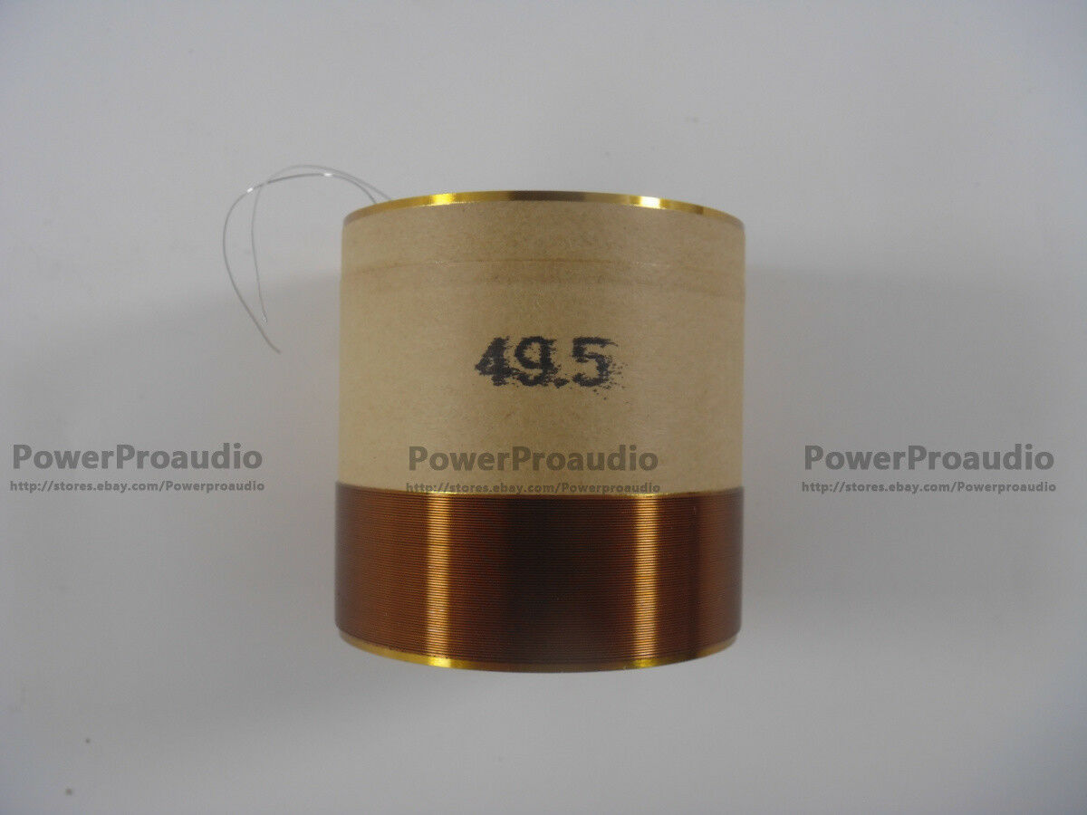 2pcs 49.5mm 8ohm ASV Speaker Bass Voice Coil Subwoofer Woofer Sound Drive Repair