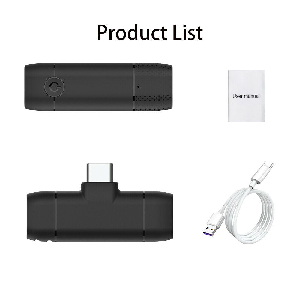 Wireless Lavalier Microphone Noise Reduction Cell Phone Live Broadcast Radio