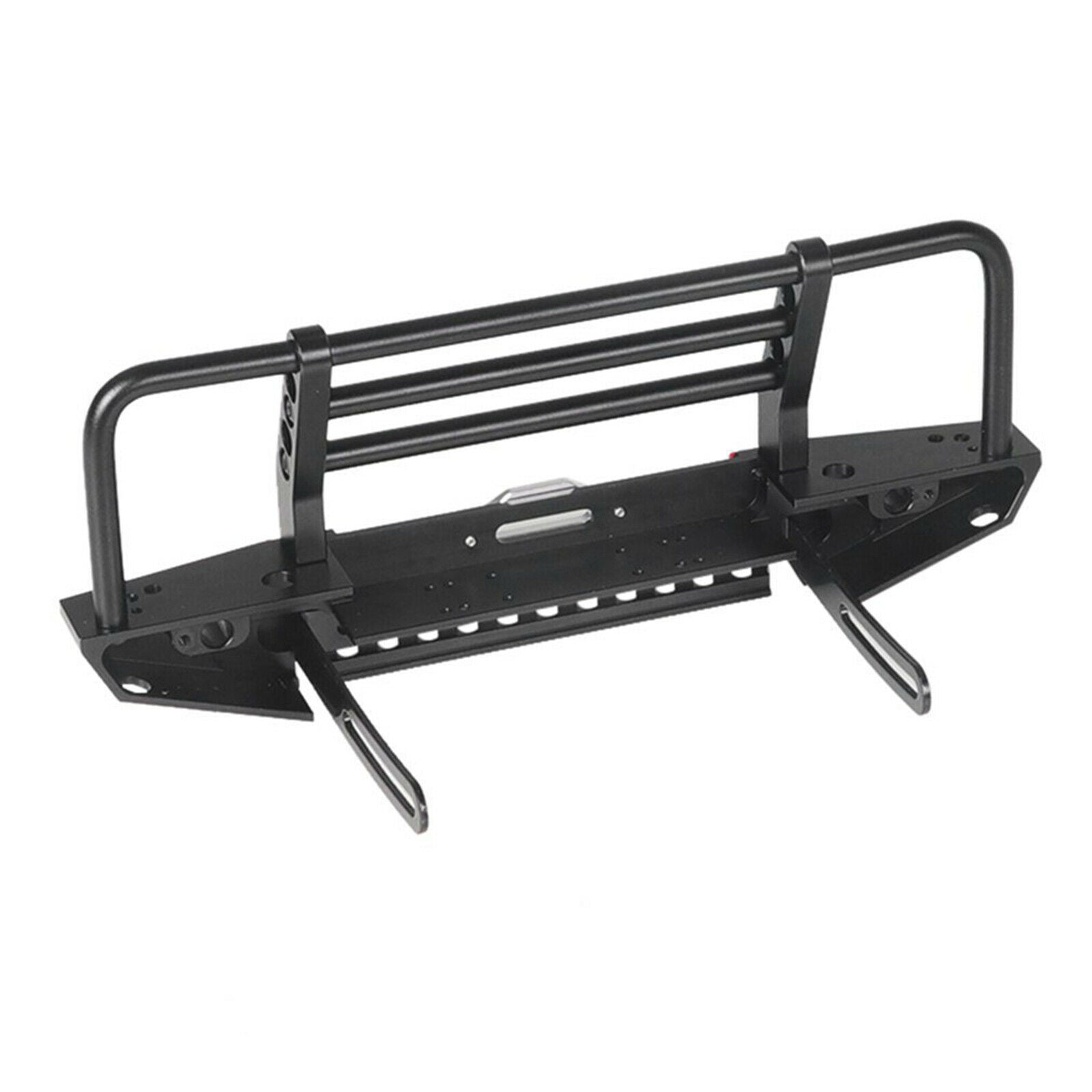 1: 10 RC Car Metal Anticollision Front Bumper for SCX10II 90046 Parts Black