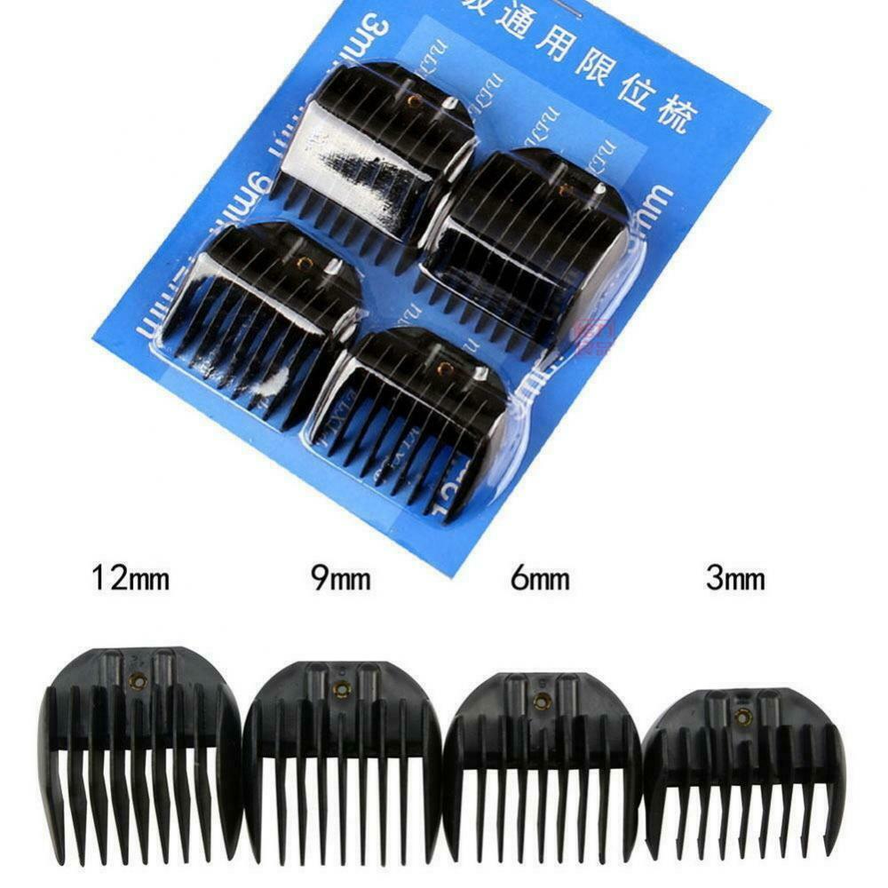 4 Size Universal Hair Clipper Limit Combs Guide Hairdresser Tool 3mm-12mm