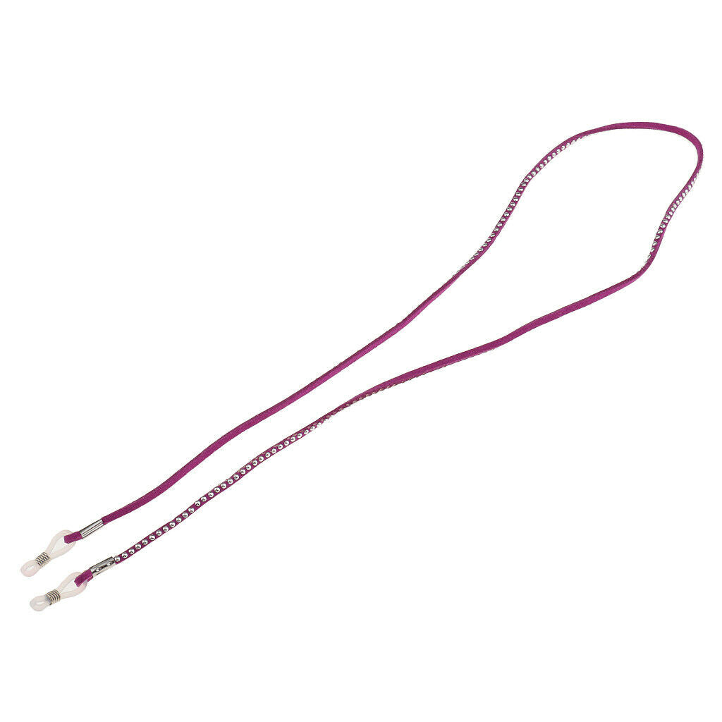 5pcs Children Suede Sunglass Holder Eyewear Cord Holder Lanyard Neck