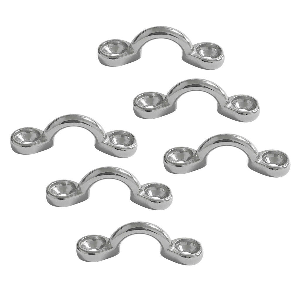 6 Pieces Aluminum Alloy Bike Seatpost Clamp Cycling Road Bike Components