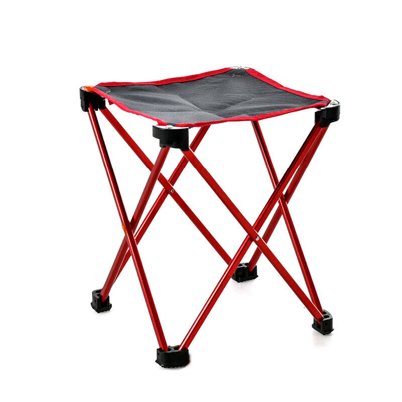 Outdoor Camping Hiking Foldable Chair Folding Fishing Picnic BBQ Garden Stool
