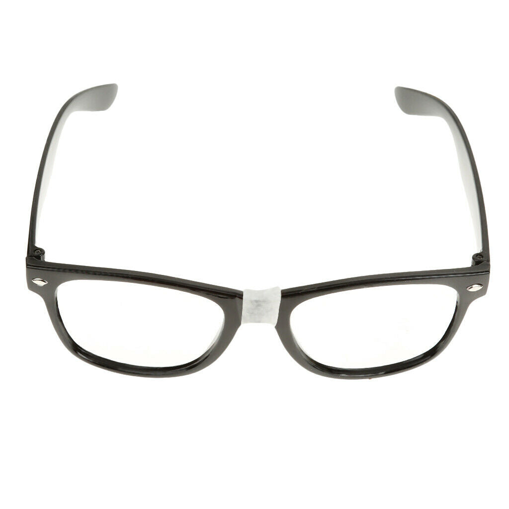 Fancy Bow Ties Black Fun Glasses Nerd Geek Costume Set  Fancy Dress Party