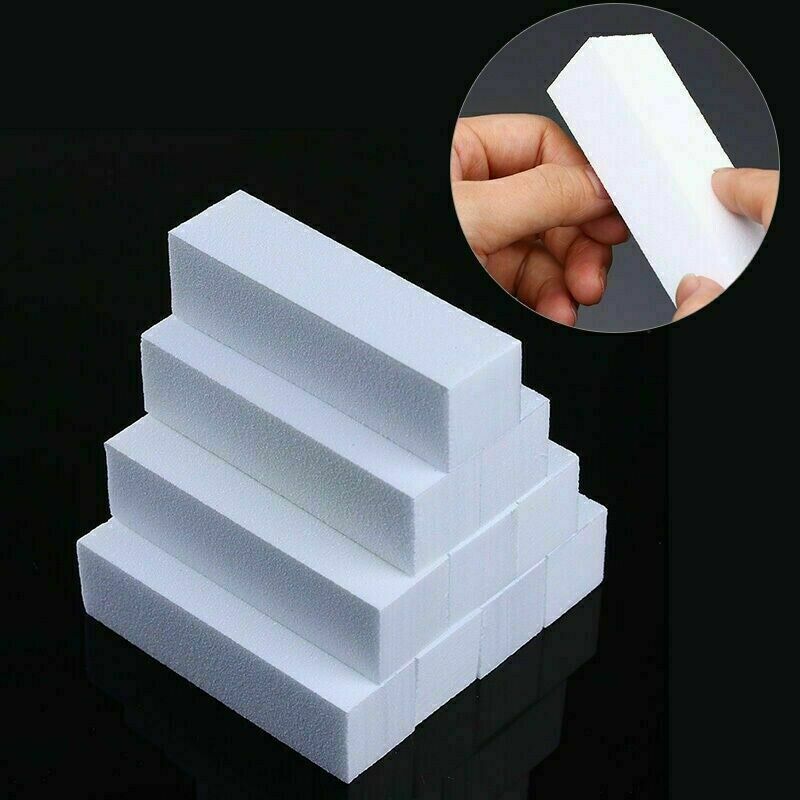 10Pcs Manicure Tools Kits Nail Art Buffers Grinding Polish Blocking File