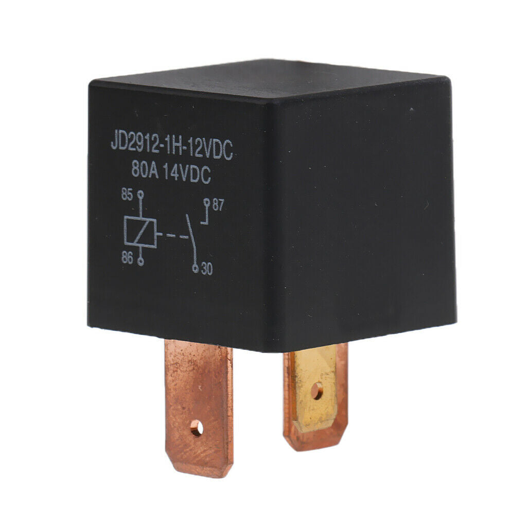 Normally Open Relay 4 Pin 12V 80 Amp for Nautical Van