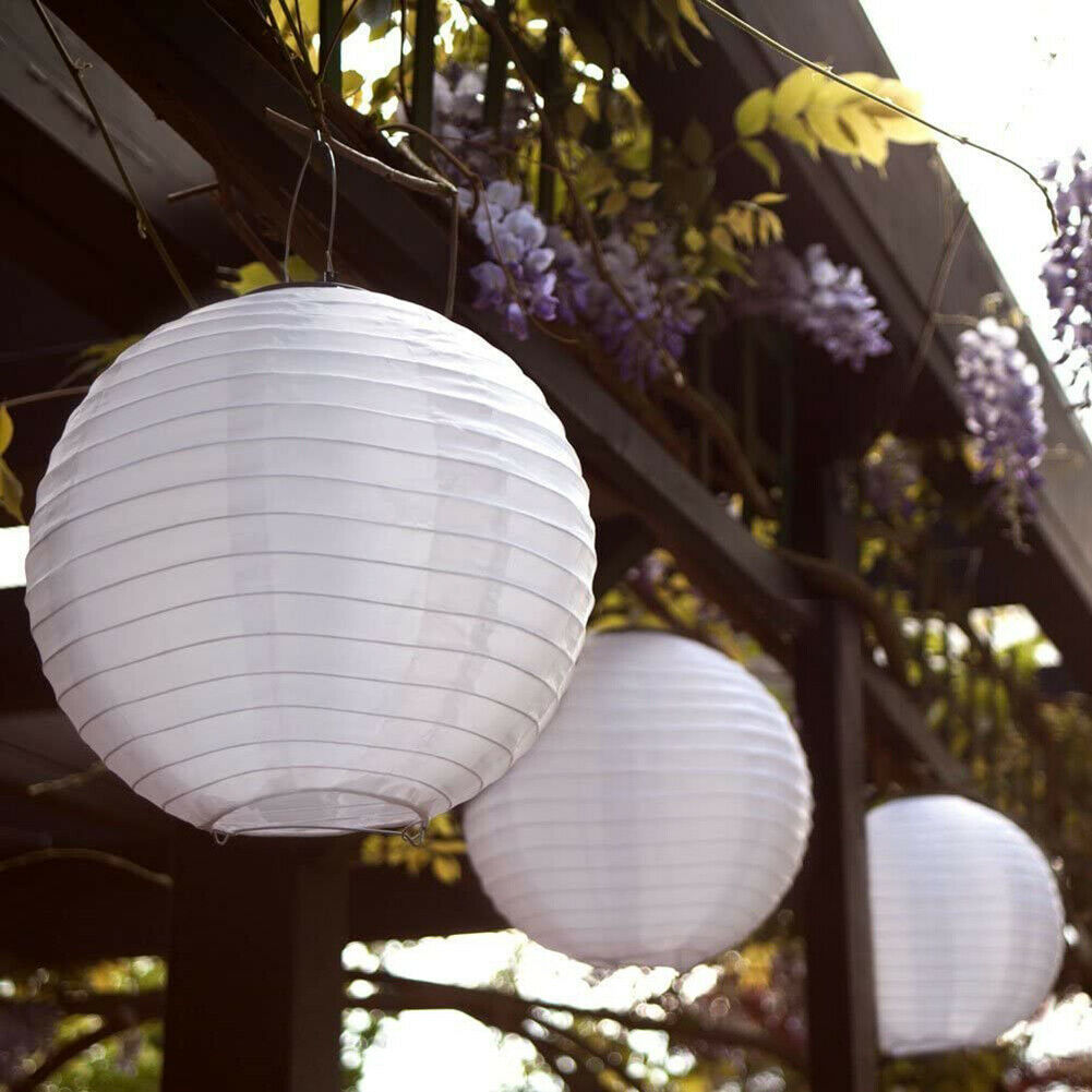 Chinese Paper Lanterns Outdoor Yard Party DIY Lamp Light Shell (20cm 1pc) @