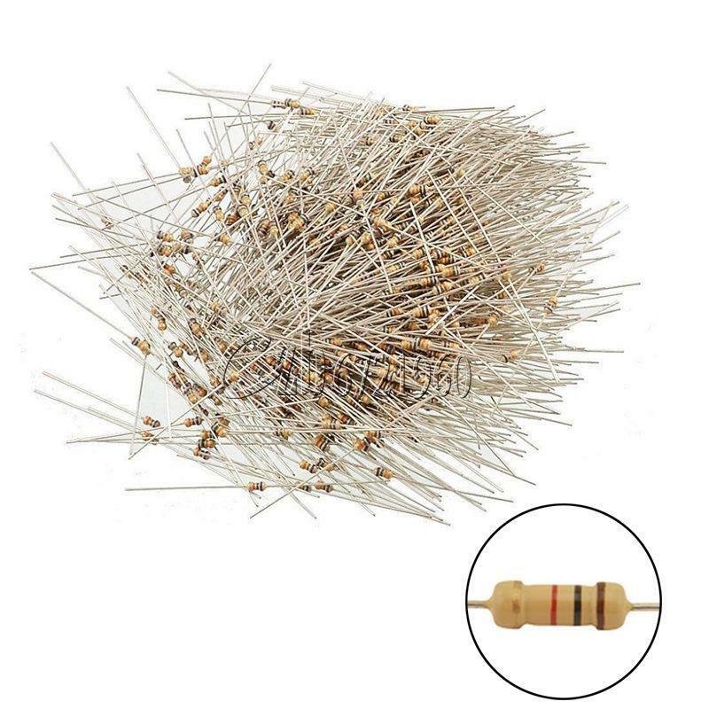 100PCS Resistors Resistance 10K Ohms OHM 1/4W 5% Carbon Film Assortment Kit