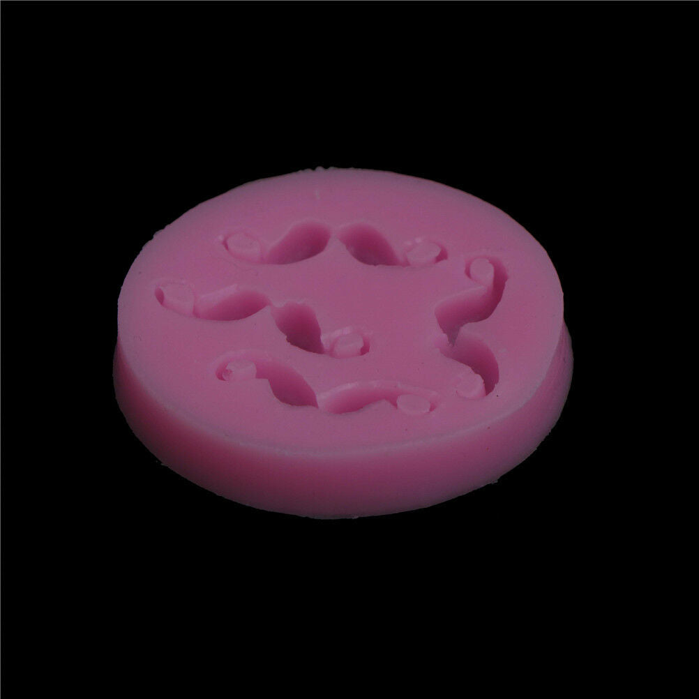 Mustache Cake Molds Fondant Chocolate Silicone Mold Candy Moulds Cake Tool.l8