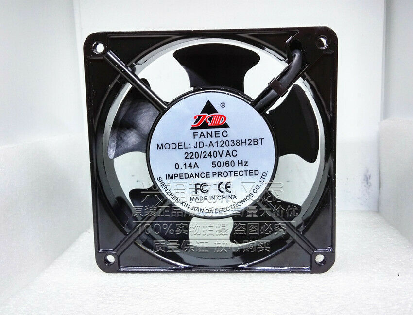 1PC new for FANEC JD-A12038H2BT 220V 0.14A 12CM cabinet fan cooling fan