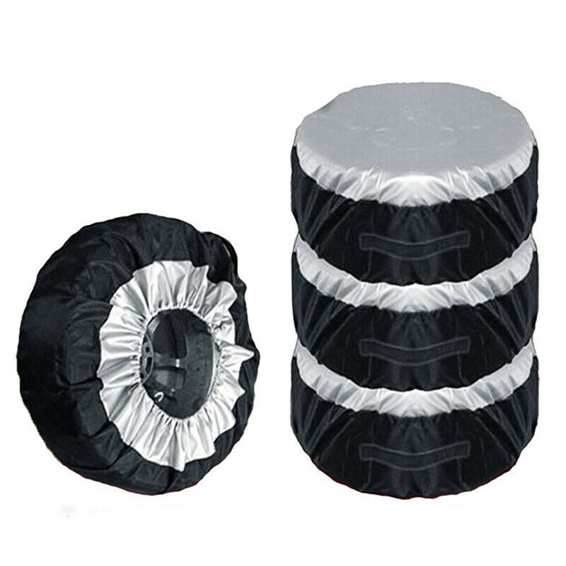 1PC Universal Car SUV Tote Spare Tire Tyre Storage Cover 210D Oxford Cl TH