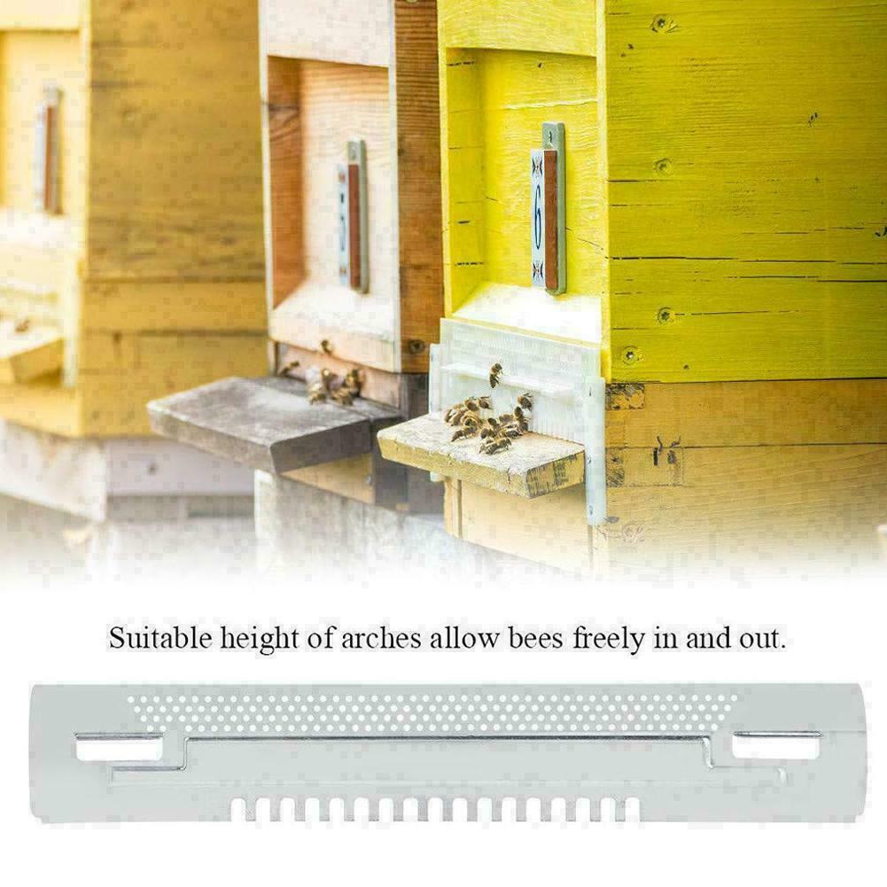 Bee Hive Sliding Mouse Guard Travel Gate Door Entrance Beekeeping Equipment New