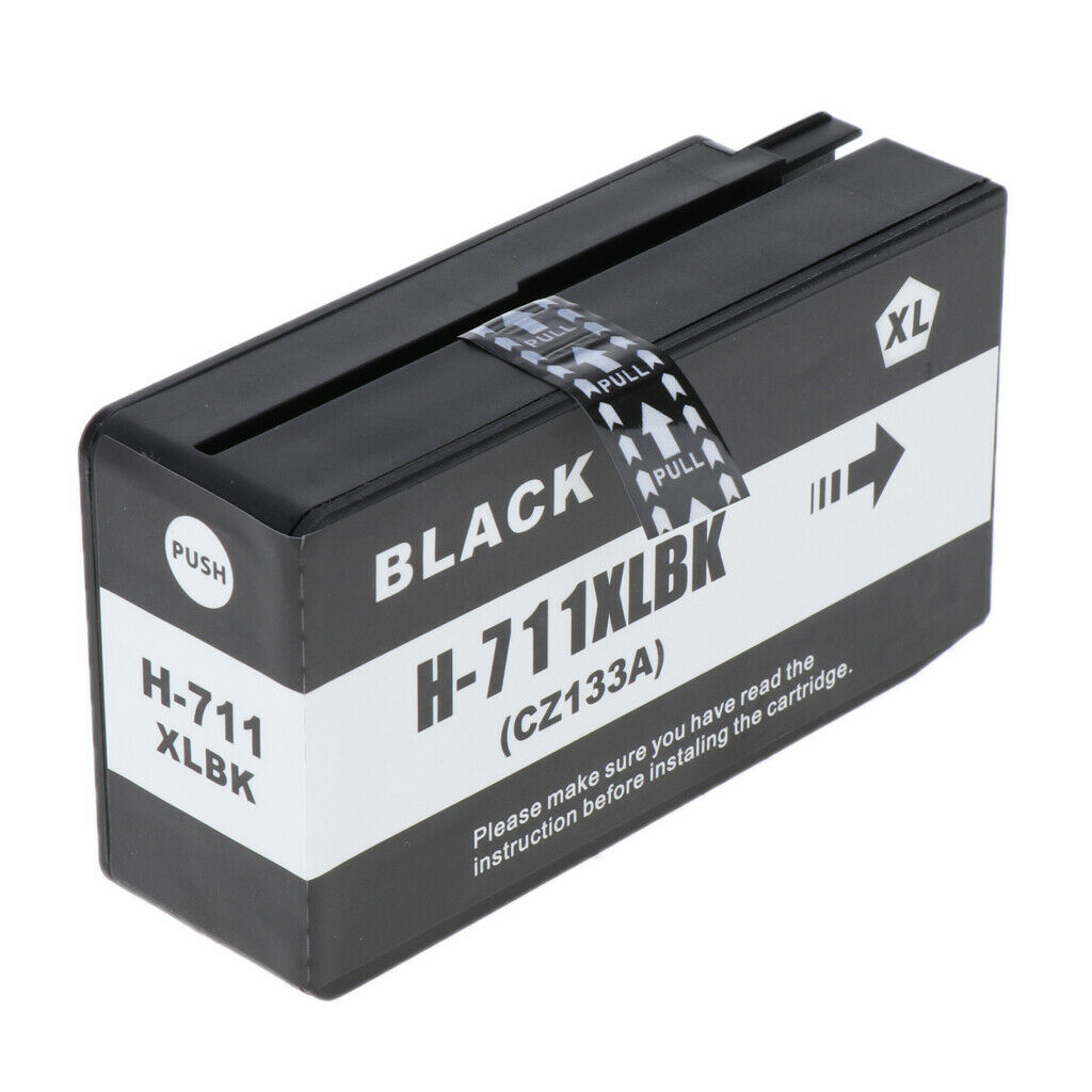 Black Ink Cartridges for   711 CZ133A CZ130A CZ131A CZ132A