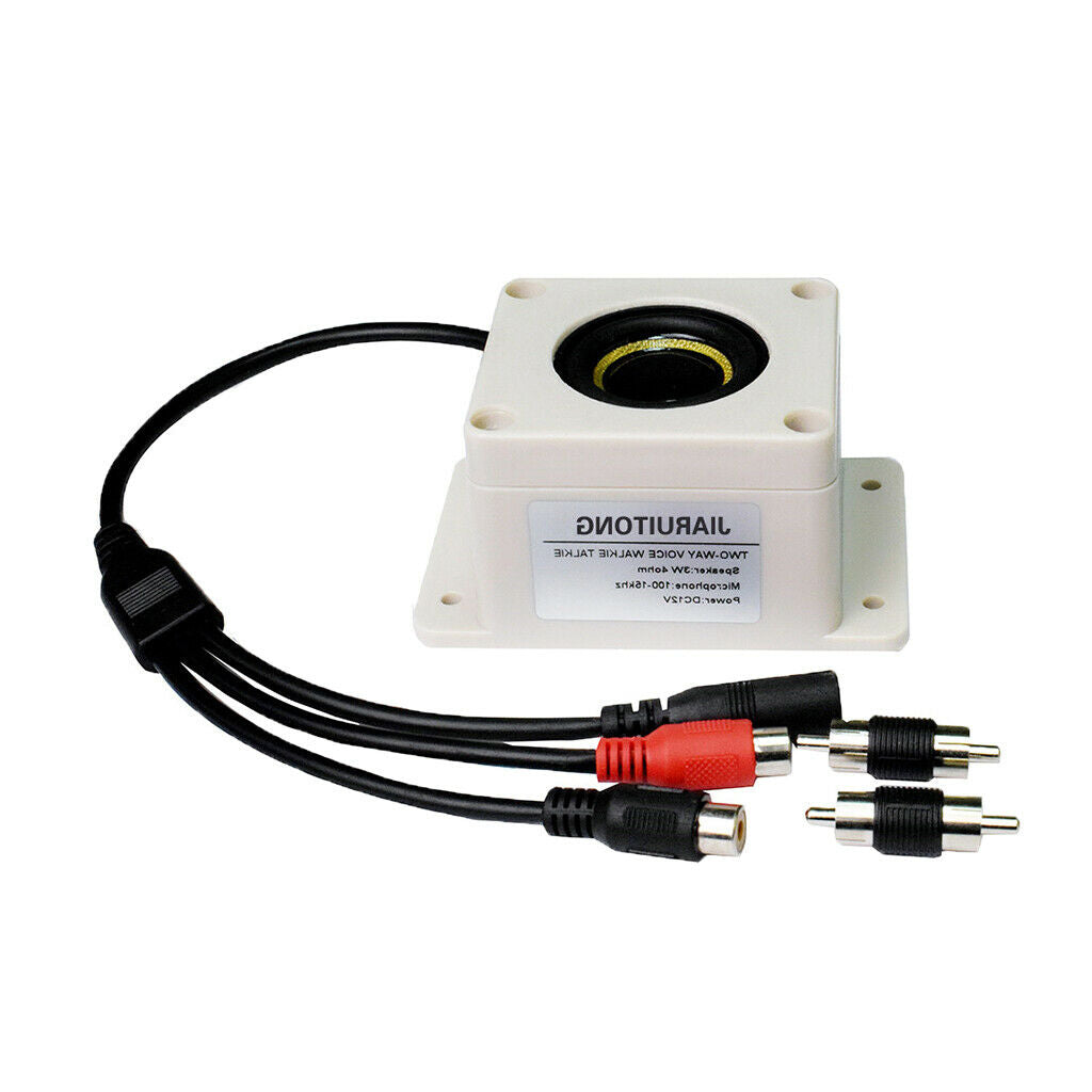 Waterproof Outdoor Mic Speaker for Security IP Camera Audio Recording
