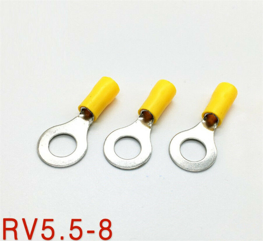 120pcs Insulated Terminal Assorted Set Electrical Wire Connectors Crimp Terminal