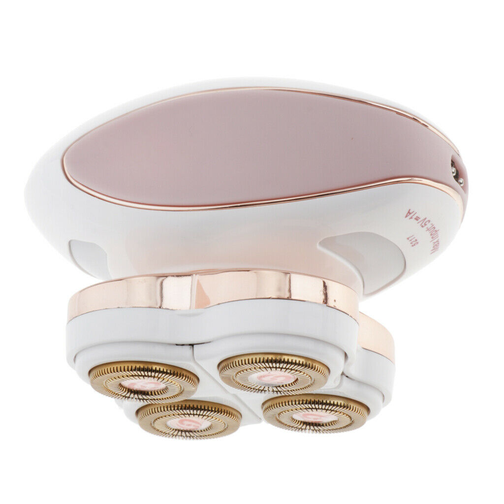 USB Rechargeable Cordless Electric Shaver Women Face Hair Removal Painless