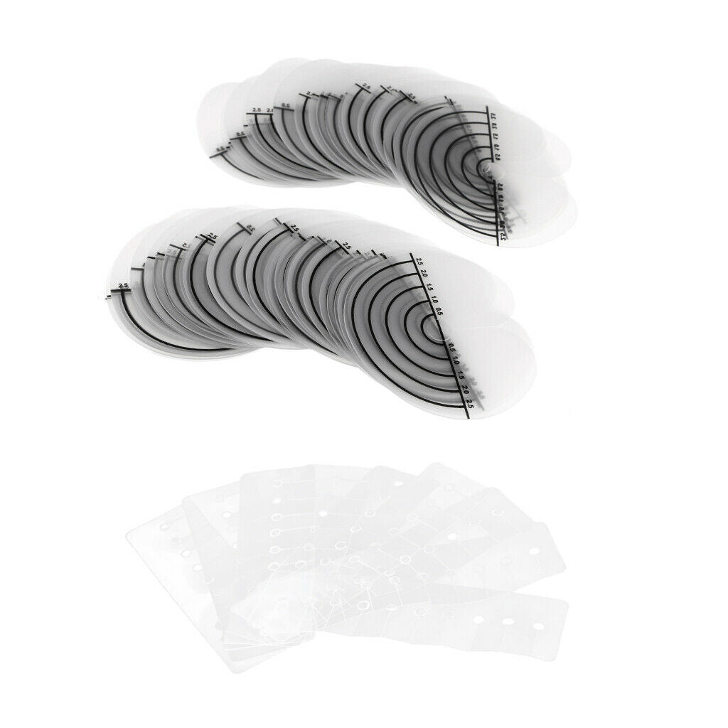 60pcs Hair Extension Heat Shield Hair Scalp Protection Spacer Guards for Salon